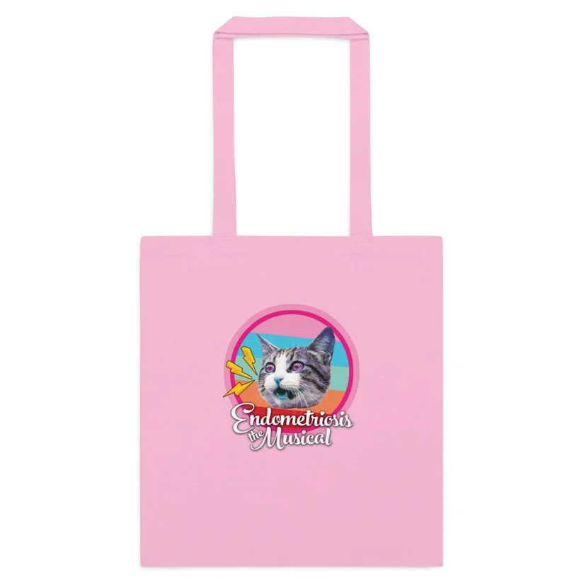 Endometriosis the Musical tote bag